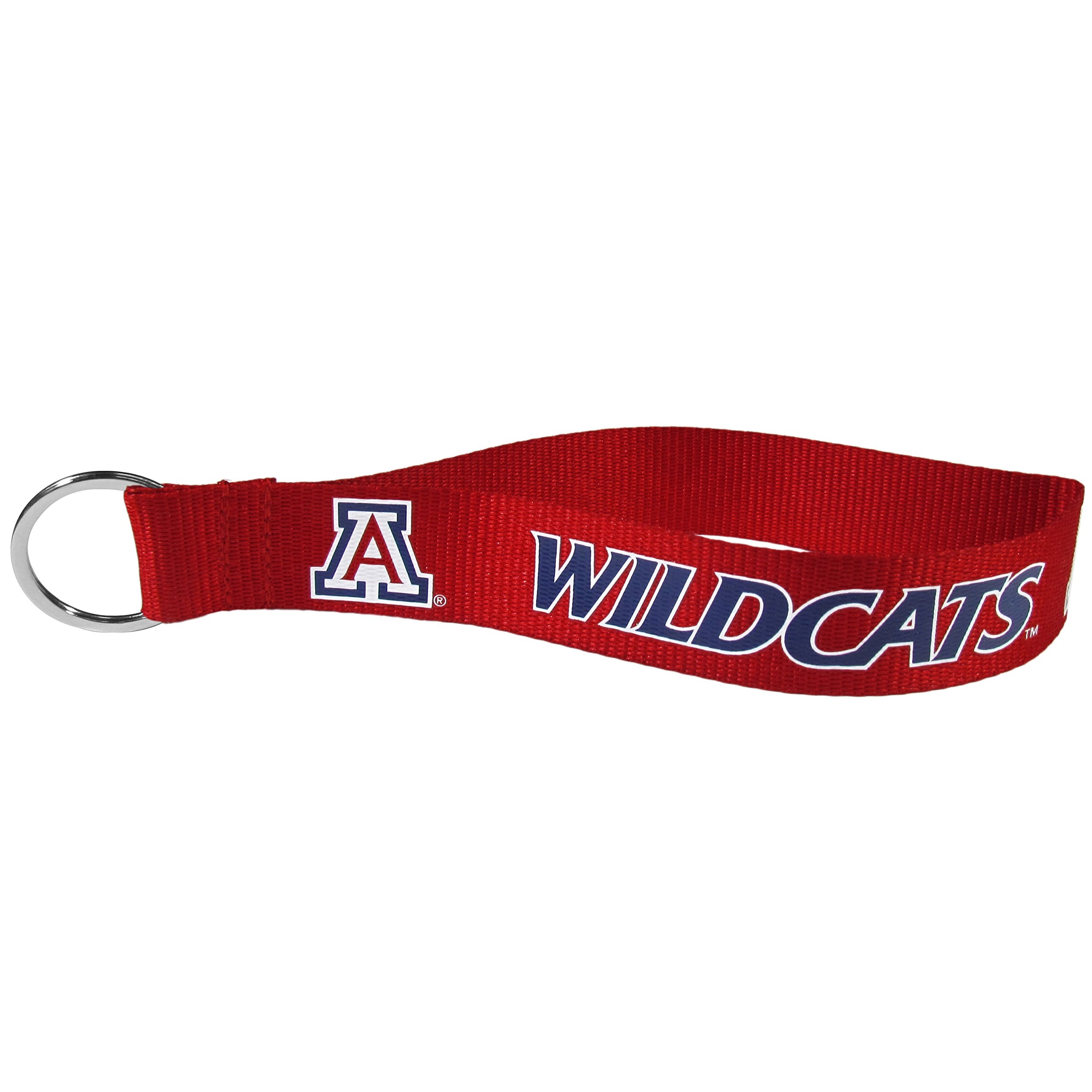 Siskiyou Sports Ncaa Arizona Wildcats Lanyard Key Chain, Wristlet , Red