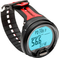 Cressi Leonardo 2.0 Dive Computer - Black/Red - Backlit & Water Resistant Dive Watch - Nitrox & Gauge Diving Computer - Sport Wa