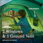 Coleman Sundome Camping Tent-2-Person Camping Tent