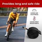 Fincci Bike Inner Tube 700X35C / 32C / 38C - Schrader Valve Inner Tubes 48Mm For Cycle Bicycle Bike Tire - Pack Of 2