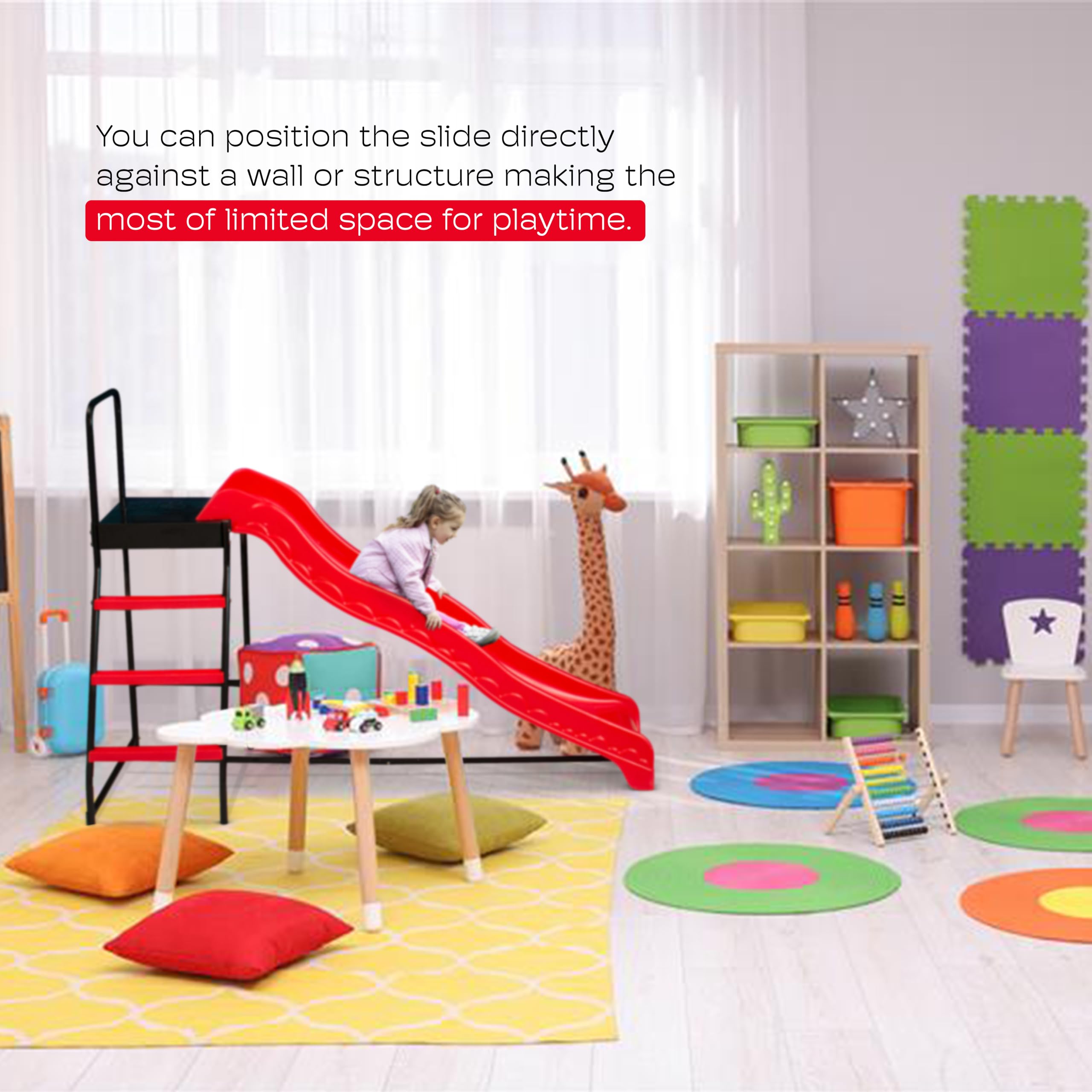 Upper Bounce Machrus Trampoline Step N Slide, Trampoline Ladder, Kids Slide, Trampoline Slide, Stair Slide, Trampoline Toys, Tra