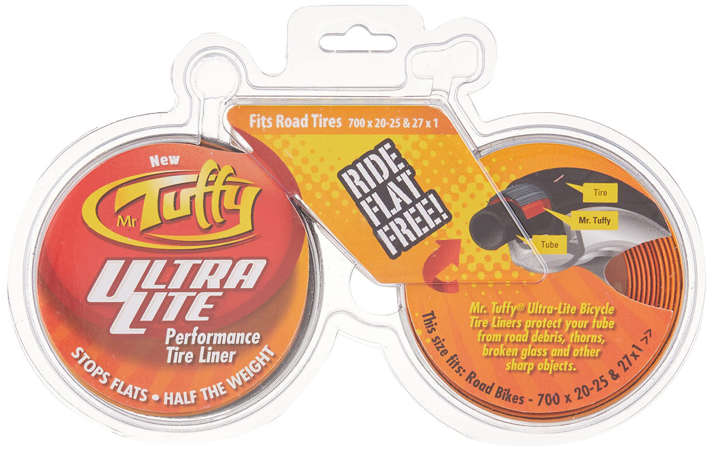 Mr. Tuffy Ultra Lite Bicycle Tire Liner, Silver