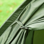 Outsunny Camping Tent Cot, Single Person Folding Cot Combo, Off-Ground Tent, Covered Outdoor Bed With Carry Bag For Hiking, Camp