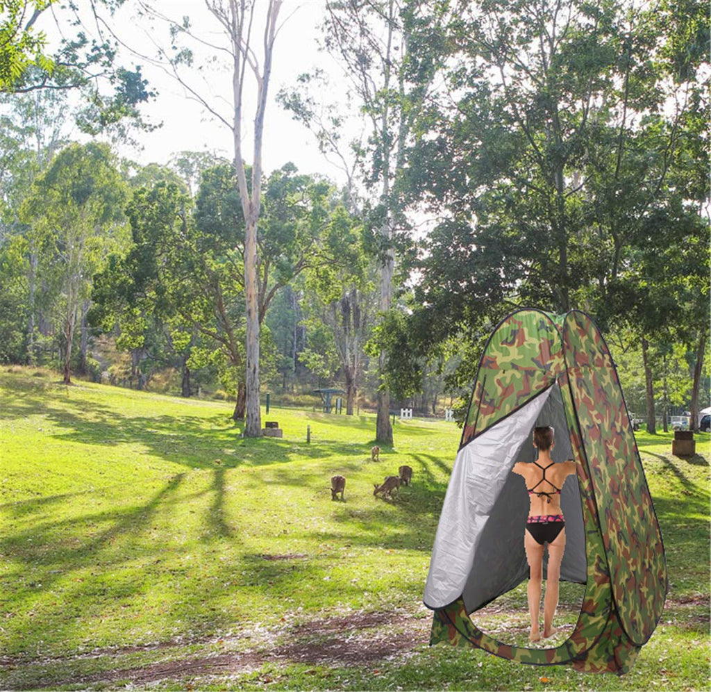 Hongk- Privacy Tent- Pop Up Instant Tent Rain Shelter Tent Shower Toilet Bathroom Portable Changing Room For Beach Hiking Campin
