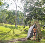 Hongk- Privacy Tent- Pop Up Instant Tent Rain Shelter Tent Shower Toilet Bathroom Portable Changing Room For Beach Hiking Campin