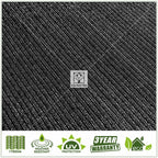 Colourtree Customized Size Fence Screen Privacy Screen Black 8 X 174 - Commercial Grade 170 Gsm - Heavy Duty - 3 Years Warranty