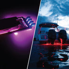 Shadow-Caster Scm-6 Led Underwater Boat Light - Great White - 316 Stainless Steel Housing - Polycarbonate Lens - Ip68 Fully Subm