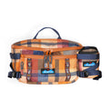 KAVU Washtucna Belt Bag Fanny Pack With Detachable Beverage Cooler - Cabin Plaid