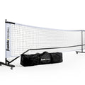 Franklin Sports Pickleball Net - Official Size With Wheels -Superior Portability, White/Black