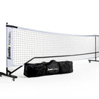 Franklin Sports Pickleball Net - Official Size With Wheels -Superior Portability, White/Black