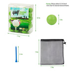 Reyshin 50 Packs Foam Golf Practice Balls - Realistic Feel And Long Lasting Limited Flight - Soft For Indoor Or Outdoor Training