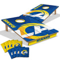 YouTheFan NFL Los Angeles Rams 2 x 3 Wood Cornhole Game with Logo Bags