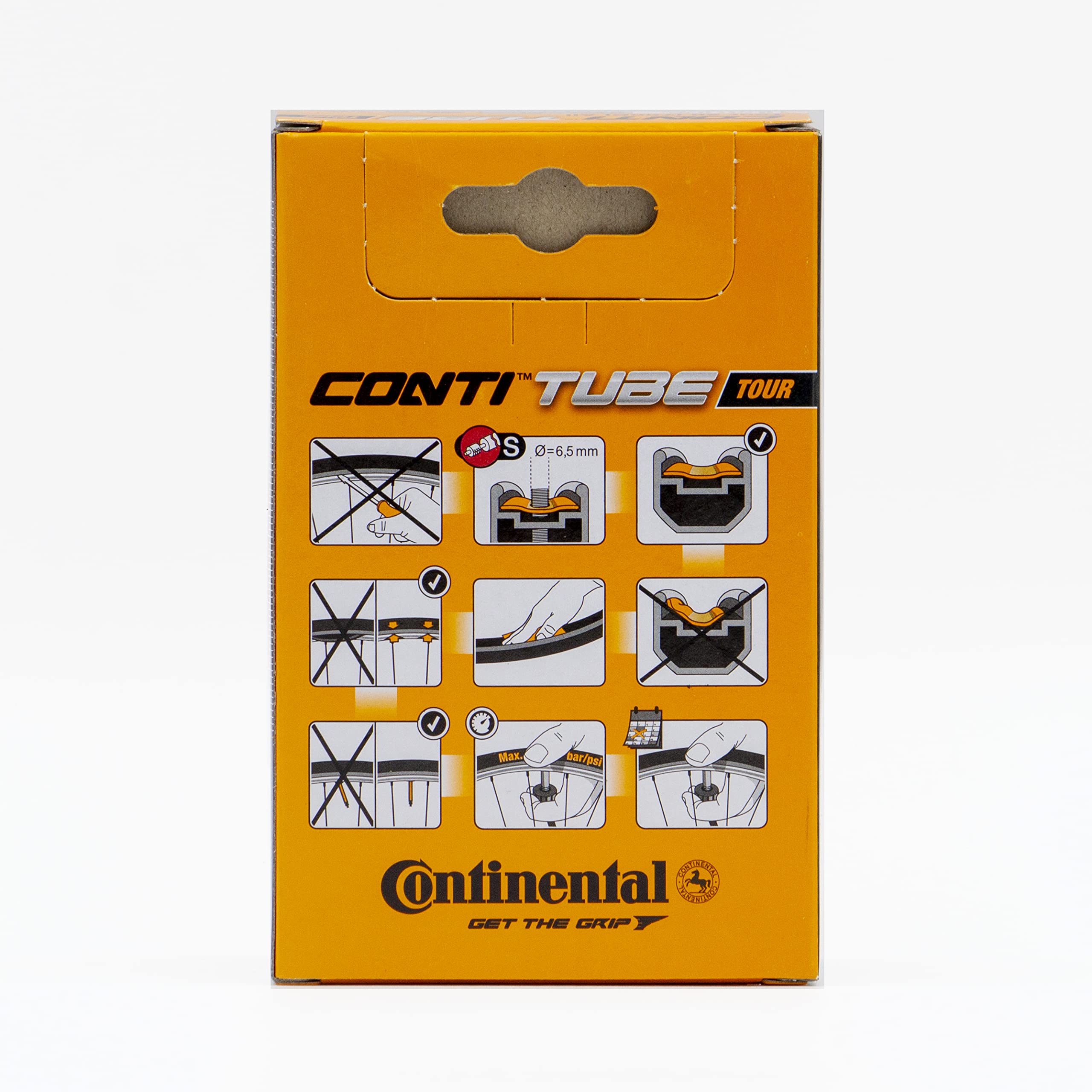 Continental 700C Bicycle Tube, 28/47 42Mm Presta Valve
