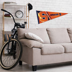 Rico Industries Ncaa Syracuse Orange Primary 12'' X 30'' Felt Wall D  Cor Pennant - Great For Home/Bed Room/Man Cave D  Cor
