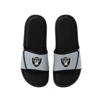 FOCO Las Vegas Raiders NFL Mens Foam Sport Slide - M
