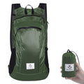 4Monster Hiking Daypack,Water Resistant Lightweight Packable Backpack for Travel Camping Outdoor (Army Green-2, 16L)