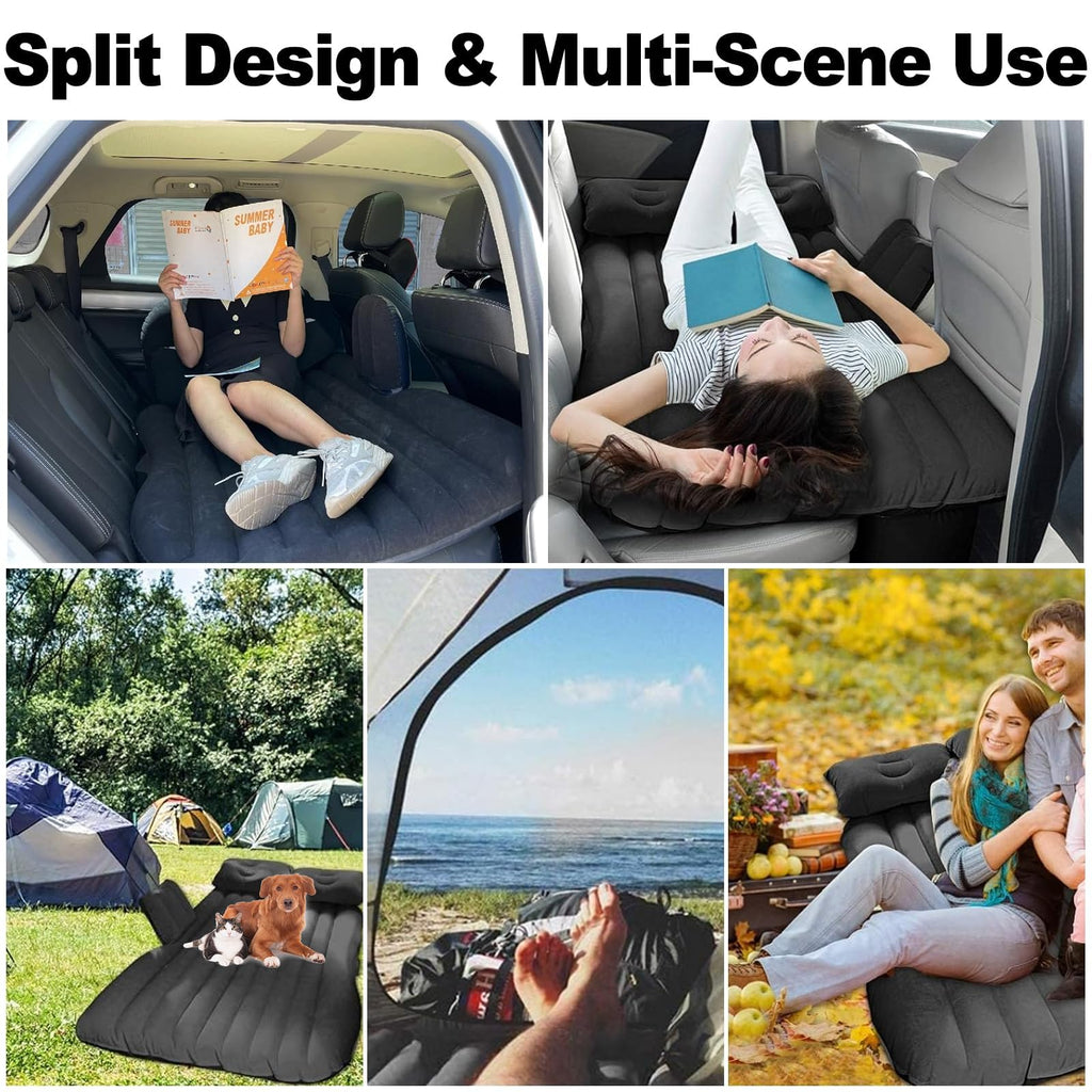 Car Inflatable Bed Mattress, Car Mattress Back Seat Rv Bed Mattresses, Inflatable Car Travel Bed Mattress For Automotive Suv, Tr