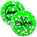 Franklin Sports Lacrosse Balls - Practice Lax Balls - 2 Pack -Massage Balls - All Ages Lacrosse - Green, 63 Mm