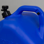 Scepter Flow Control 5 Gallon Water Jug With Spigot, Leak-Proof Heavy Duty Water Can For Camping Supplies, Storage, Hurricanes A