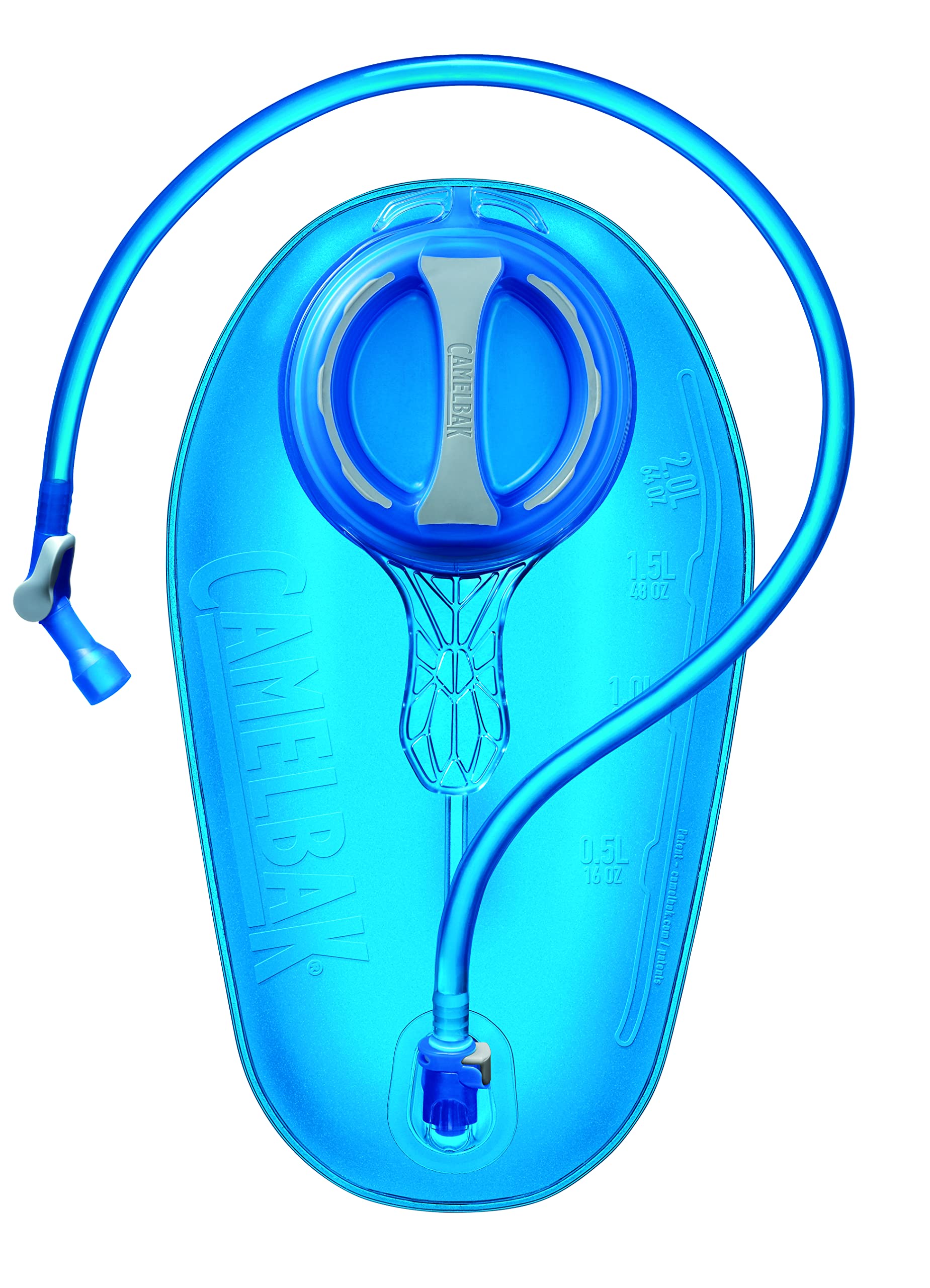 Camelbak Crux 2-Liter Water Reservoir - Hydration Bladder - Faster Water Flow Rate - Leak-Proof Water Bladder - Ergonomic Shape 