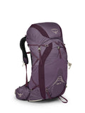 Osprey Eja 38L Womens Ultralight Backpacking Backpack, Purple Dusk, WXS/S