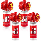 Saillong 4 Pack 1.4oz Boat Air Horn for Safety, Loud Marine Air Horns Can, Mini Small Blow Fog Bear Horn, Emergency Use for Spor