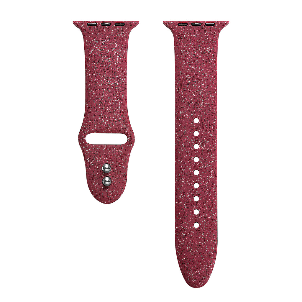 Libra Gemini 3 Pack Compatible With Apple Watch Band 49Mm 45Mm 44Mm 42Mm,Womens Sparkle Powder Soft Cute Silicone Sports Iwatch