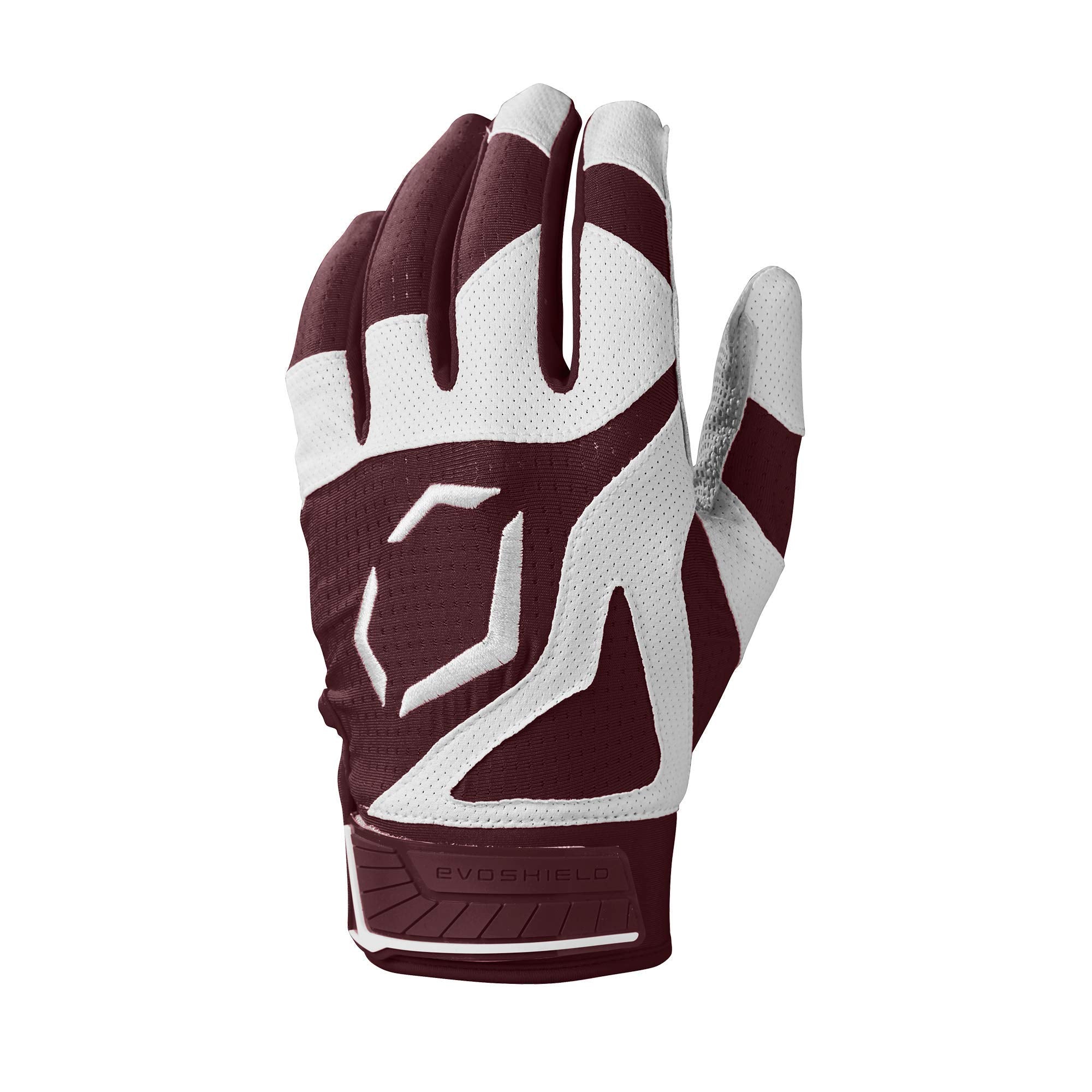 Evoshield Srz-1       Youth Batting Gloves - Maroon, Youth Large