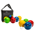 Franklin Sports 100Mm Bocce Ball Set - 8 Wooden Bocce Balls And 1 Pallino - Beach, Backyard Lawn Or Outdoor Party Game - Made In