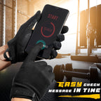 Freetoo Full-Finger Workout Gloves For Men, [Excellent Grip] [Palm Protection] Padded Weightlifting Gloves Lightweight Gym Glove
