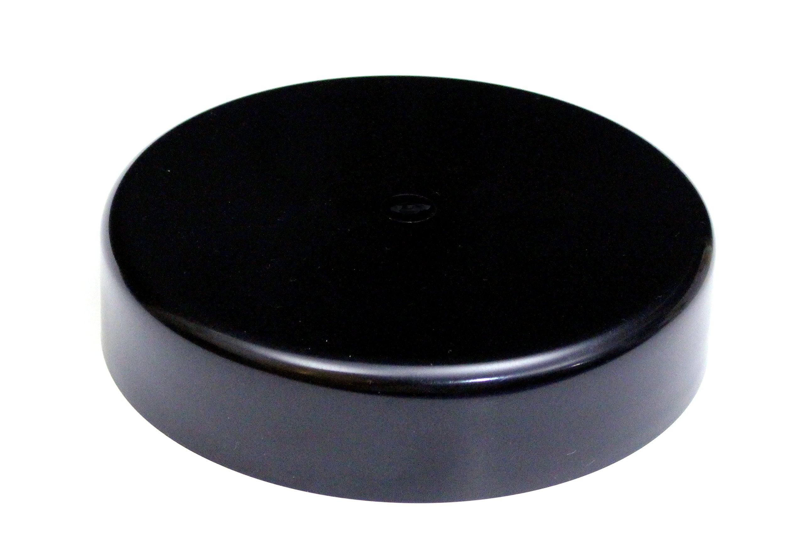 Jsp Manufacturing Marine Dock Piling Cone Cap Boat Pylon Edge Post Head Cover Flat Pilling (Black, 11)
