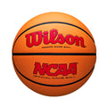 Wilson Ncaa Evo Nxt Official Indoor Game Basketball - Scarlet/Orange, Size 6-28.5''