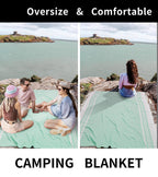 Large Soft Picnic Blanket Outdoor Law Grass Mat Park Car Travel Europe Mexico Trip Beach Towel Outside Summer Vacation Stuff Acc