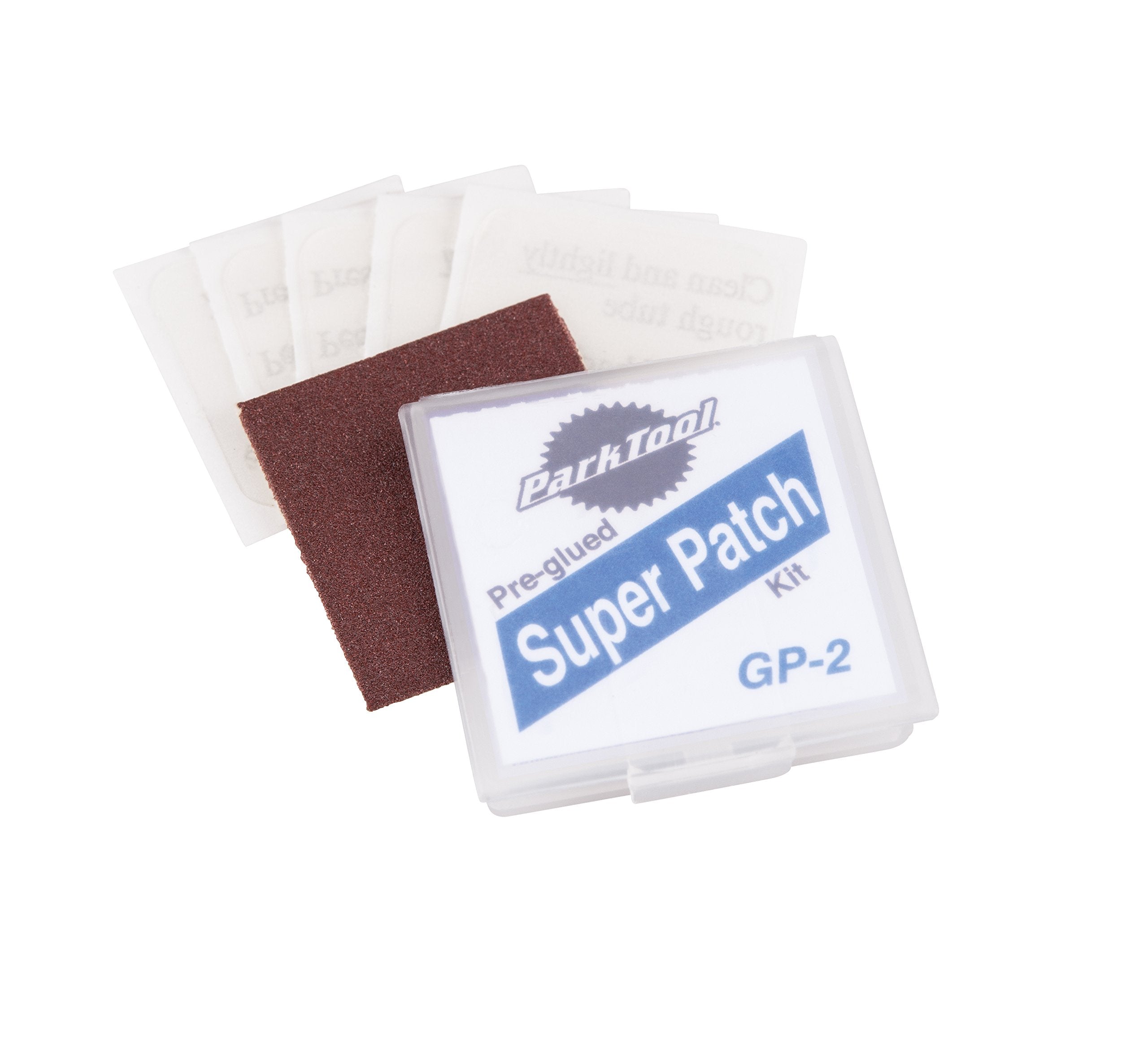 Parktool Gp-2C Super Patch, Puncture Repair Patch, Pack Of 6, Paper File Included