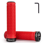 Gpmter Bike Handlebar Grips, Single Lock-On Bicycle Grips Handle Bar End Holding Locking Grips, For Bmx, Mountain, Mtb, Cruiser,