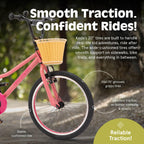 Retrospec Koda 20in Kids Bike with Adjustable Seat & Handlebars - Lightweight Boys & Girls Bicycle with v-Brakes, Wide Tires & S