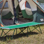Portal Portable Adults Outdoor Bed Camp Cots For Sleeping With Carry Bag For Home, Travel, Office, Beach, Support Up To 300Lbs,