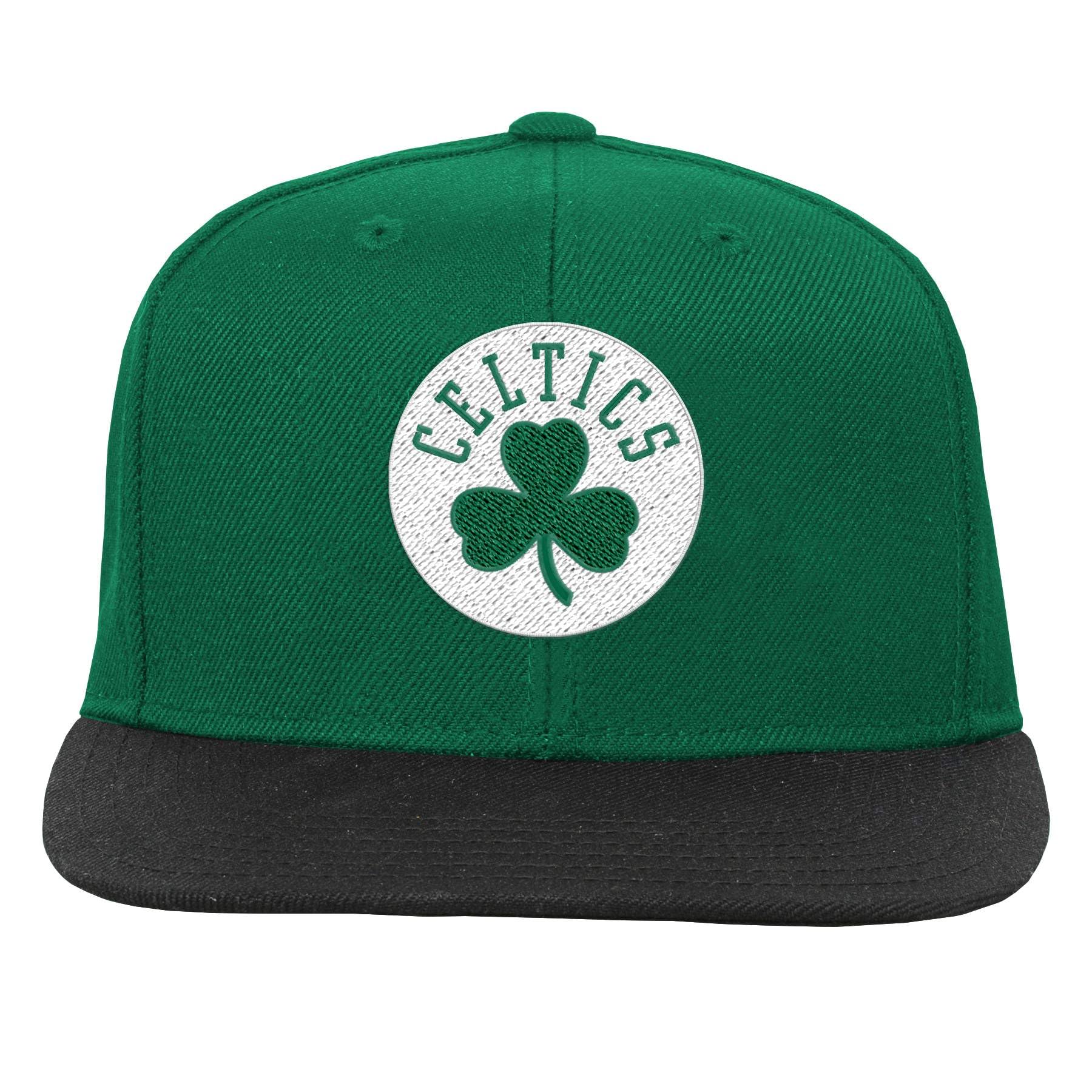 Outerstuff Nba Kids Youth 8-20 Official 2-Tone Snapback Hat Cap (Us, Alpha, One Size, Boston Celtics)