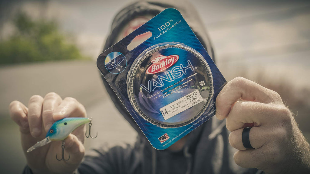 Berkley Vanish, Clear, 17Lb | 7.7Kg, 250Yd | 228M Fluorocarbon Fishing Line, Suitable For Saltwater And Freshwater Environments