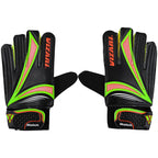 Vizari Junior Gloves For Protection & Grip | Tri-Color Youth Soccer Goalie Gloves With Elastic Wristband For Secure Fit | Finger