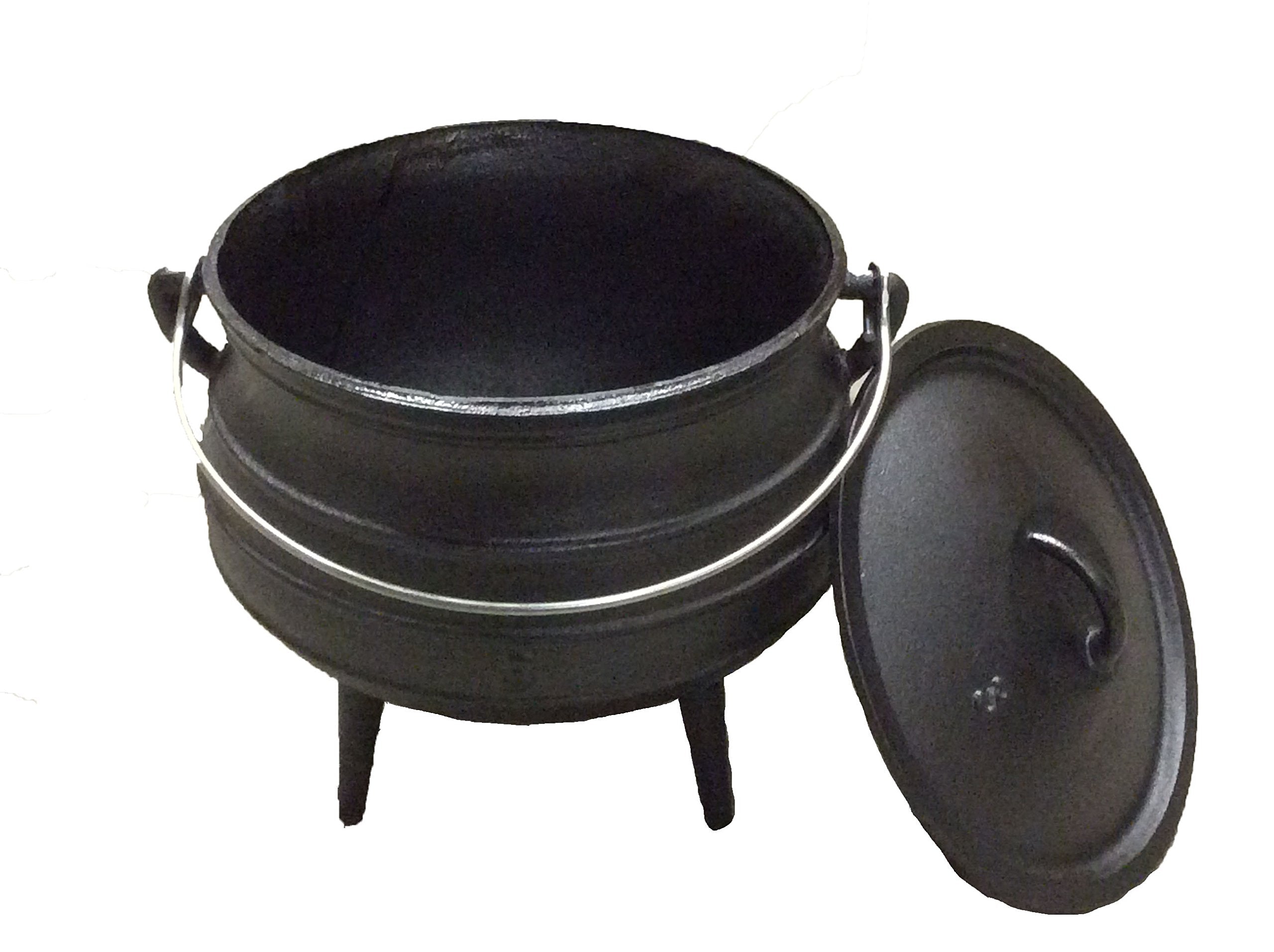 Cuisiland 8.6Qt Pre-Seasoned Cast Iron Potjie Pot