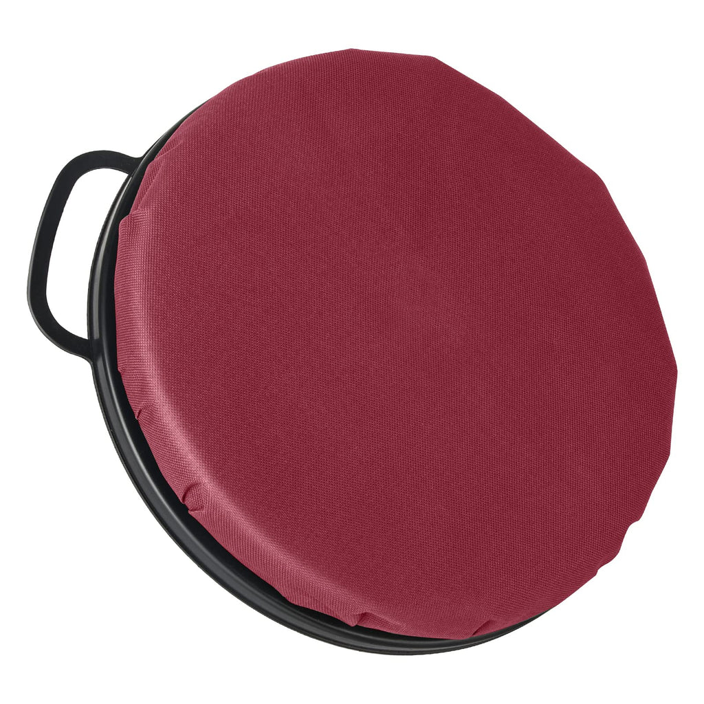 Foxtune 360-Degree Swivel Bucket Seat, 5 Gallon Bucket Lid, Spin Bucket Seat Cushion, Silent, Comfortable, Water-Resistant, For