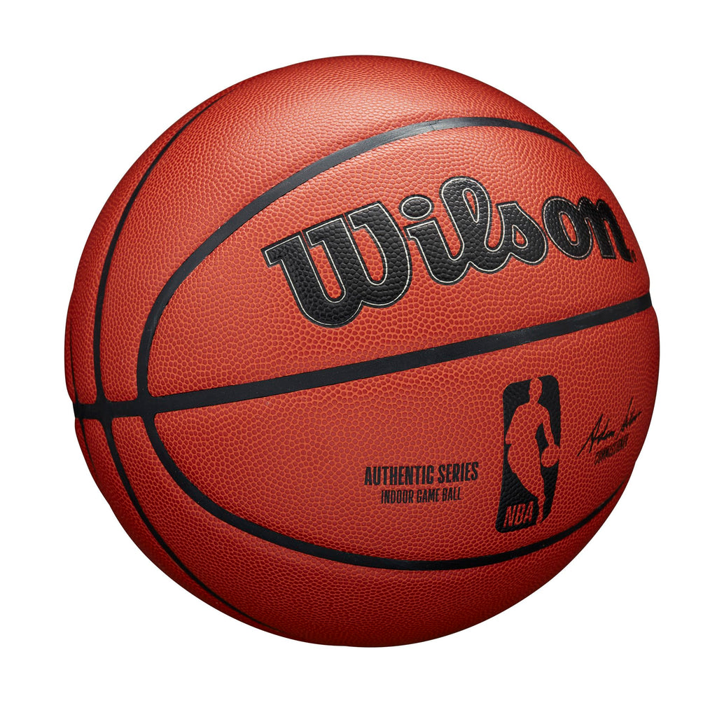 Wilson Nba Authentic Indoor Competition Basketball - Brown, Size 6-28.5''