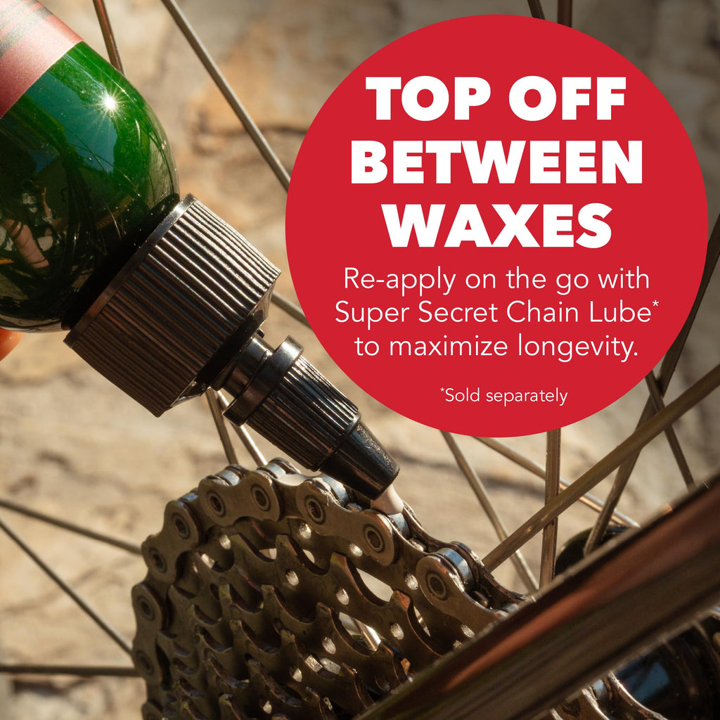 Silca Secret Hot Melt Bike Chain Wax  Wax Lubricant In Stovetop Boiler Bag  Ceramic Bike Chain Lube To Clean Bike Chain  Wax Bik