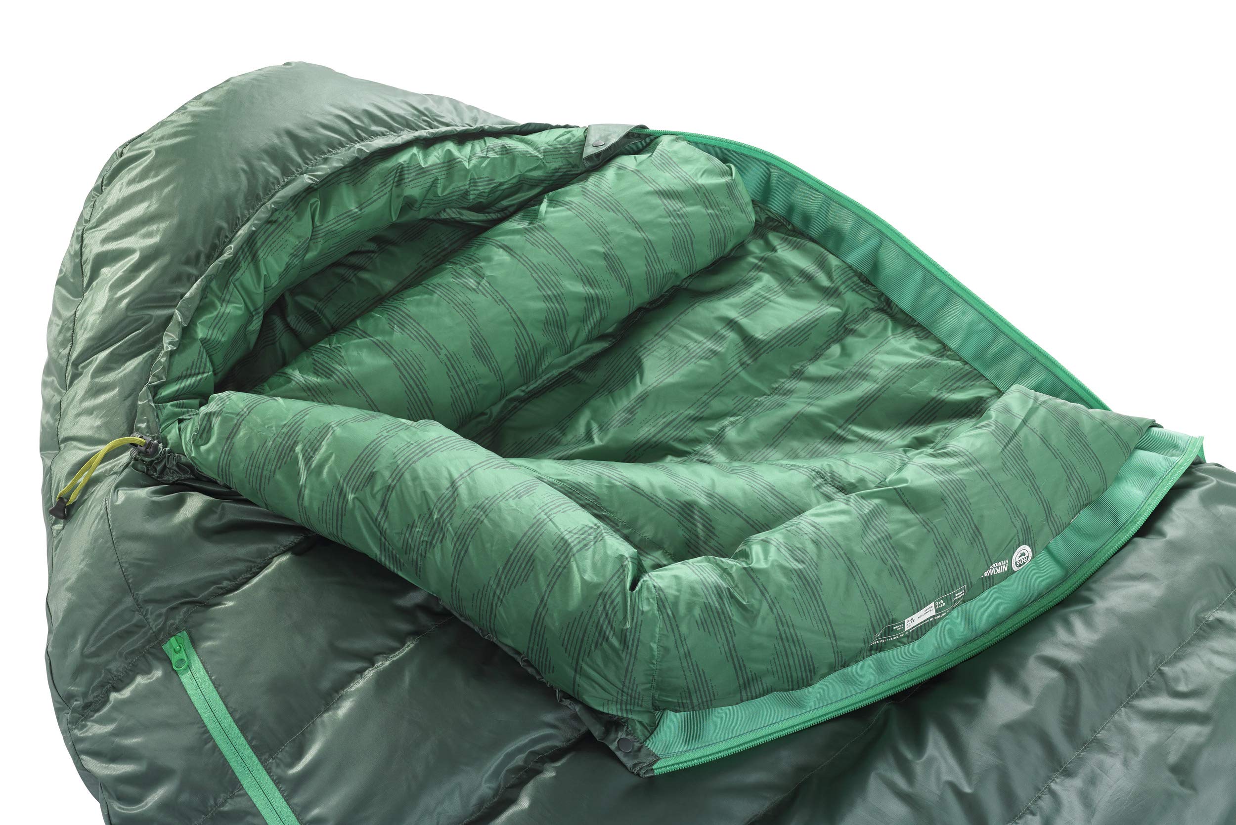 Therm-A-Rest Questar 32F/0C Lightweight Down Mummy Sleeping Bag, Regular, Balsam