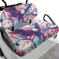 Yewatlles Seat Cover for Golf Cart Club Car Regular Cushion, No Stapler Required, Golf Cart Replacement Front Seat Cover Activit