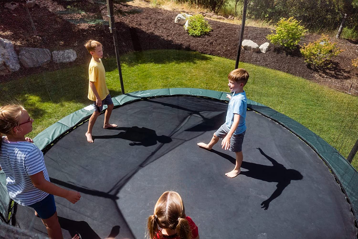 (Sportspower Bouncepro 14Ft Model  Walmart) 150'' Mat With 72 Rings For 14Ft Round Frame And 5.5'' Springs