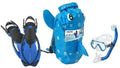 HEAD Mares Sea Pals Character Kids Mask Fin Snorkel Set, Blue, Small/9-13