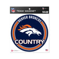 Rico Industries Nfl Denver Broncos 8'' Round Magnet