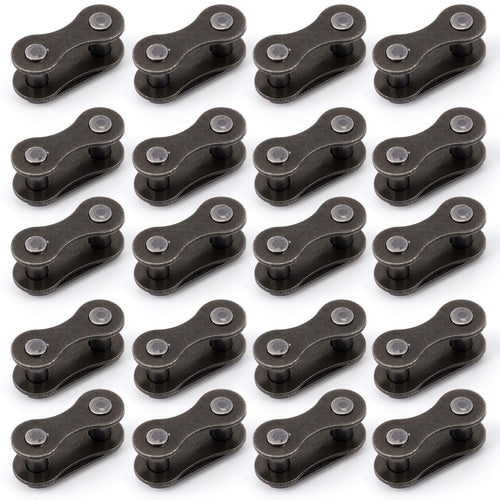 20pcs Bike Chain Master Links for Bicycle Missing Link, Alloy Quick Release Chain Connector Links for Single Speed Bike Chains R